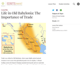 Life in Old Babylonia: The Importance of Trade