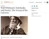 Walt Whitman's Notebooks and Poetry: The Sweep of the Universe