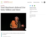 Toni Morrison's Beloved: For Sixty Million and More