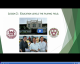 UWLP: Unlocking Your Potential: Keynote (Clip) - Education is so important