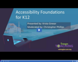 Reimagine Teaching: Accessibility Foundations for K-12