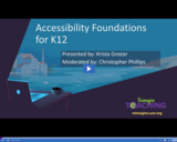 Accessibility Foundations for K-12 Recap