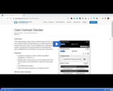 Accessibility Foundations: Checking Color Contrast using the Paciello Group Color Contrast Analyser Recap
