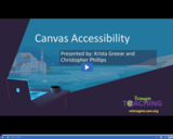 Accessibility Foundations: Creating Accessible Canvas Courses