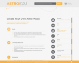 Create Your Own Astro-Music