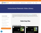 OpenSciEd Video Library
