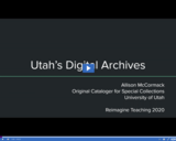 Utah State Library: Utah's Digital Archives