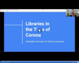 Utah State Library: Libraries in the Time of Corona - Adaptable Advocacy for School Librarians