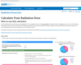 Calculate Your Radiation Dose