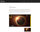 Total Solar Eclipse - 1-ESS1-1