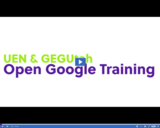 UEN & GEGUtah Open Google Certified Educator Training: Google Sites
