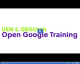 UEN & GEGUtah Open Google Certified Educator Training: Google Docs