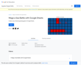 Wage a Sea Battle with Google Sheets