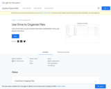 Use Drive to Organize Files