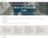 Colors of Great Salt Lake