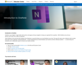 Microsoft OneNote - Introduction to OneNote
