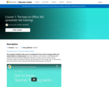 Microsoft OneDrive - Course 1 - The keys to Office 365 (presenter led training)