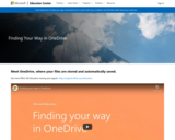 Microsoft OneDrive - Finding Your Way in OneDrive