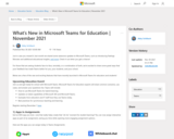 Updates to Microsoft Teams