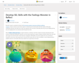 Develop SEL Skills with the Feelings Monster in Reflect (Teams)