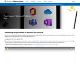 The Power of Microsoft 365 for iPad