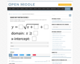 Square Root Function Features #1