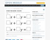 Systems of Three Equations - No Solution