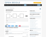 Open Middle Task: Multiplying Integers #2