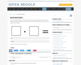 Open Middle Task: Multiplying Integers #1