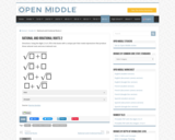 Open Middle Task: Rational and Irrational Roots #2