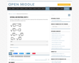 Open Middle Task: Rational and Irrational Roots #3