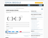 Open Middle Task: Exponents an Order of Operations