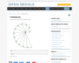 Open Middle Task: Pythagorean Shell