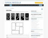 Open Middle Task: Domino Window