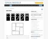 Open Middle Task: Domino Window 1