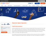 youcubed: Squares Upon Squares