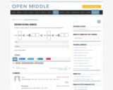 Open Middle Task: Ordering Rational Numbers