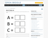 Open Middle Task: Smallest Possible LCM