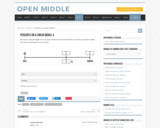 Open Middle Task: Percents on a Linear Model 4