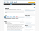 Open Middle Task: Making Change