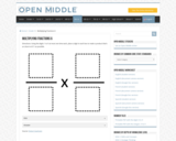 Open Middle Task: Multiplying Fractions - 6