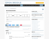 Open Middle Task: Multi-Digit Multiplication - 1