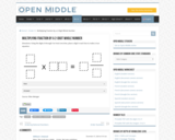 Open Middle Task: Multiplying a Fraction by a Two-Digit Whole Number