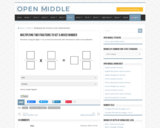 Open Middle Task: Multiplying Two Fractions to Get a Mixed Number