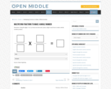 Open Middle Task: Multiplying Fractions to Make a  Whole Number