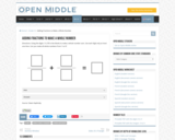 Open Middle Task: Adding Fractions to Make a Whole Number
