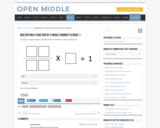 Open Middle Task: Multiplying a Fraction by a Whole Number to Make One