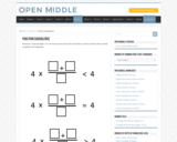 Open Middle Task: Fraction Equivalence