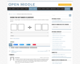 Open Middle Task: Dividing Two-Digit Numbers (Elementary)