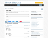 Open Middle Task: Pocket Change